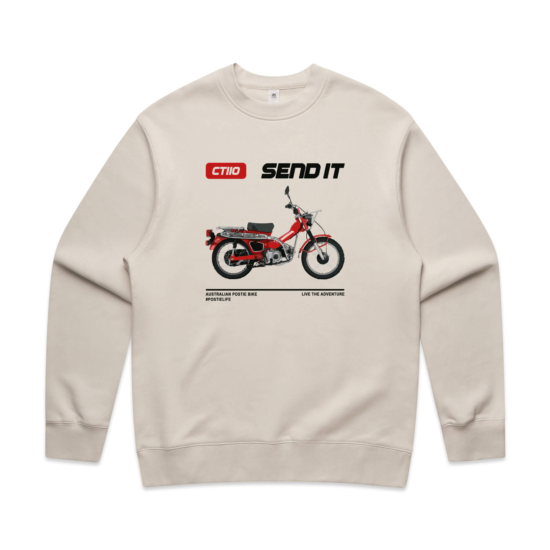 Postie Bike Crew Jumper
