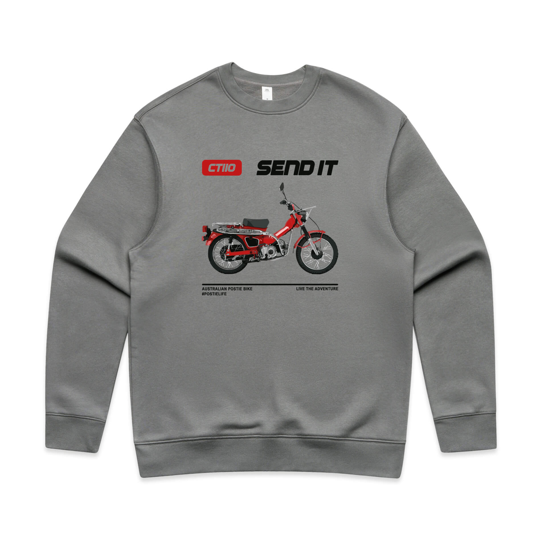 Postie Bike Crew Jumper
