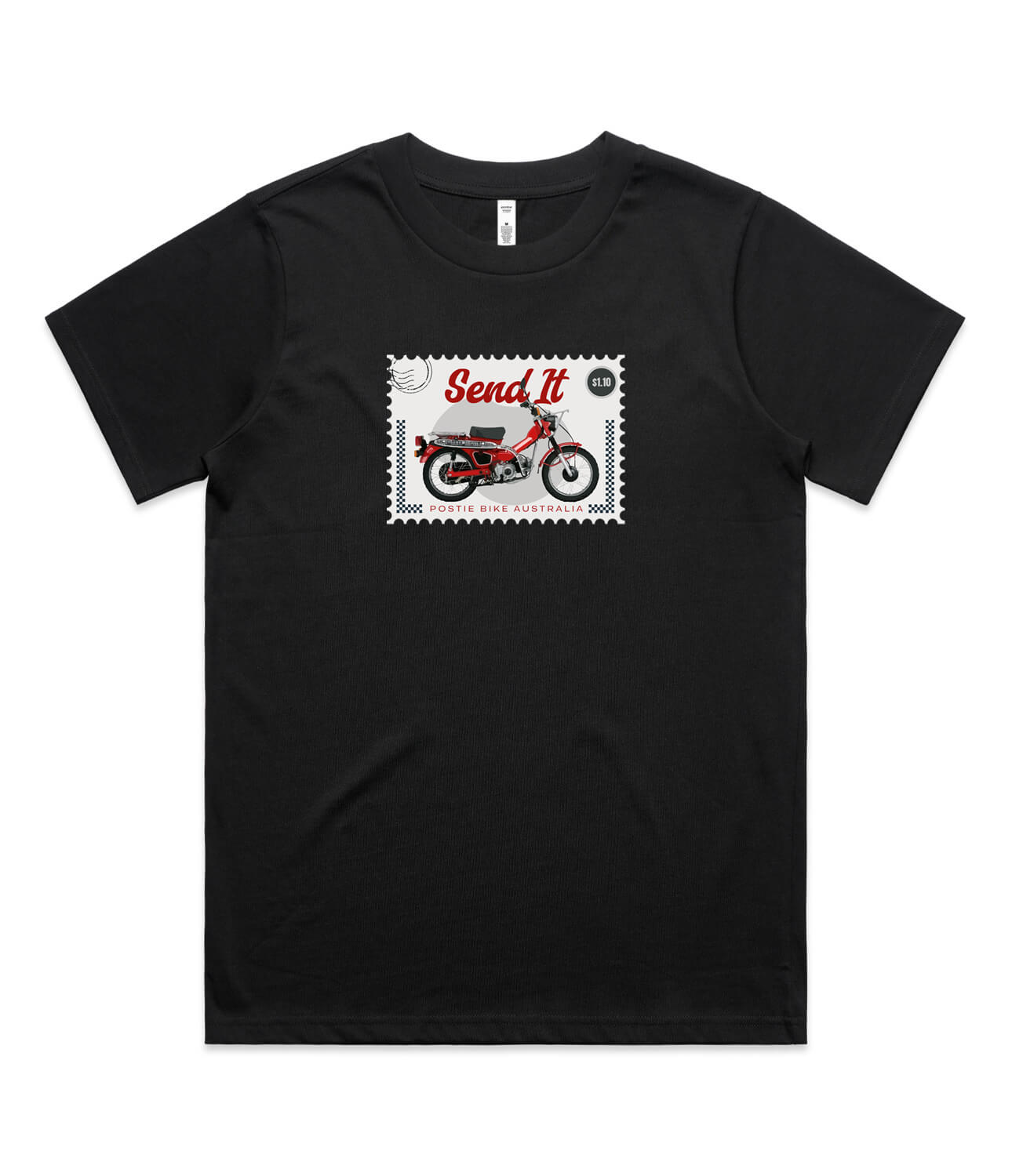 Postie Bike Womens T-Shirt