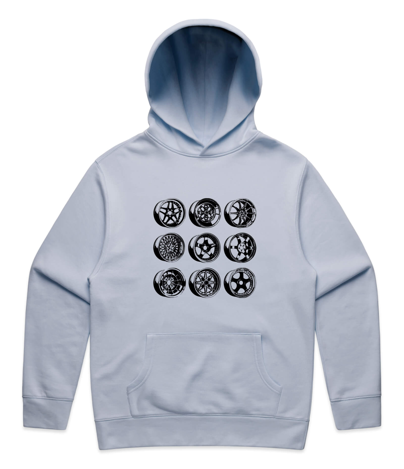 Retro JDM Wheels Hoodie