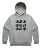 Retro JDM Wheels Hoodie