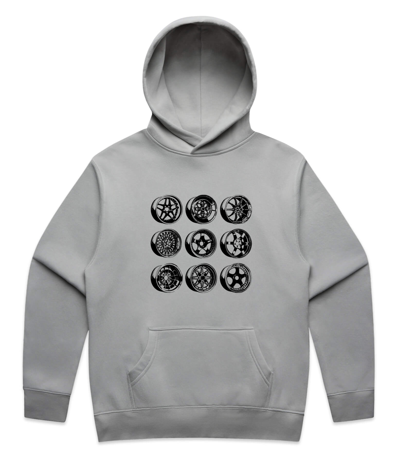 Retro JDM Wheels Hoodie