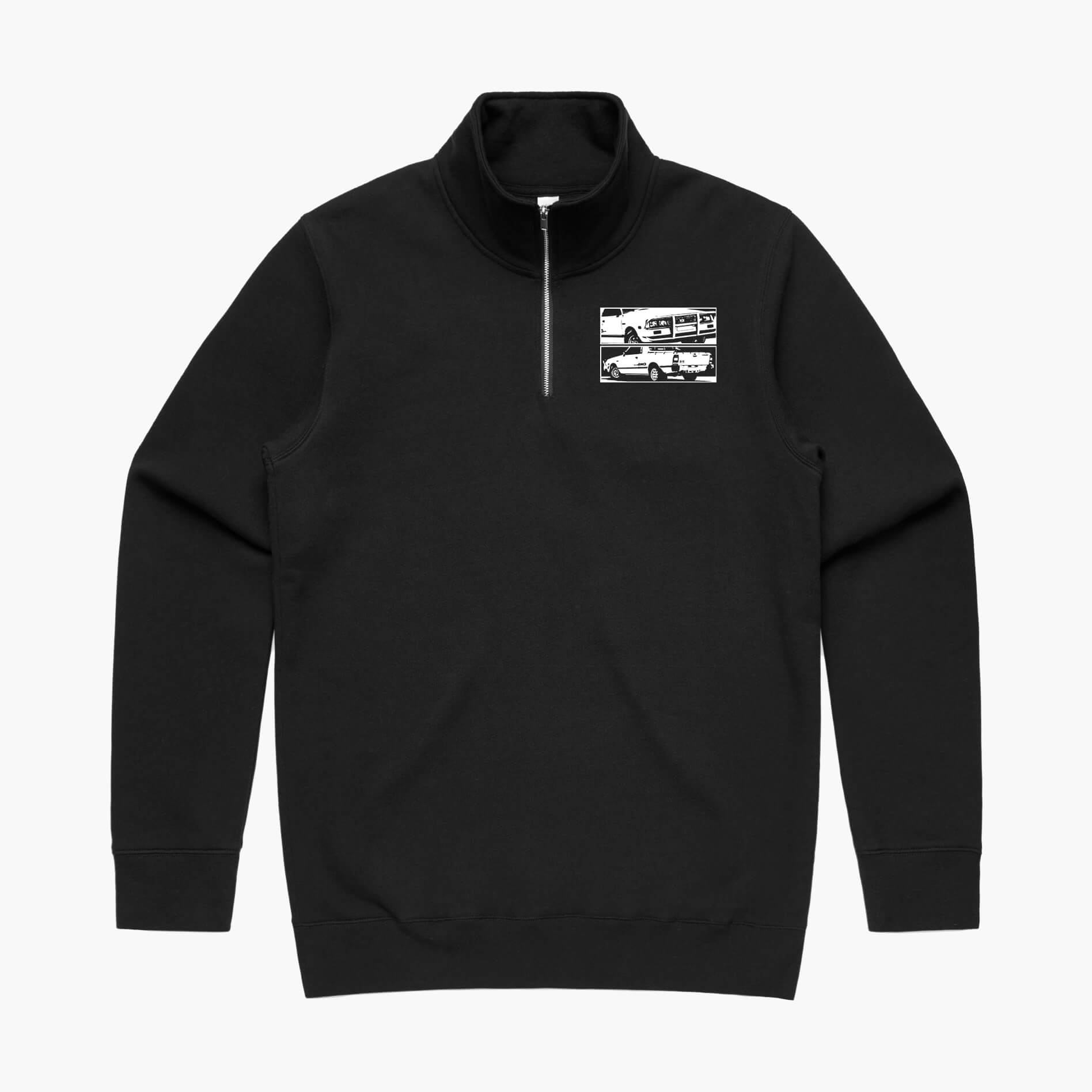 Subaru Brumby Half Zip Jumper