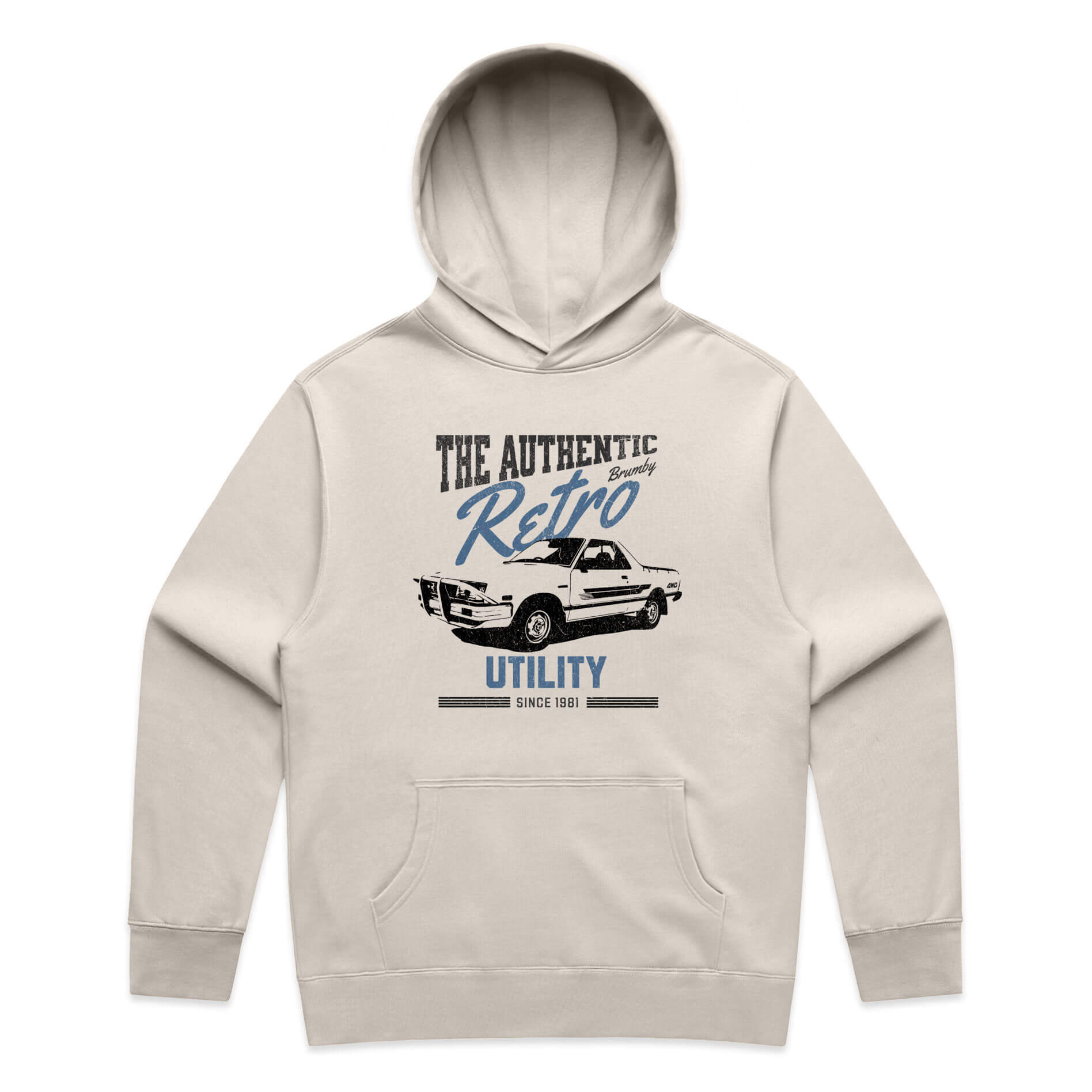 Subaru Brumby Retro Hoodie
