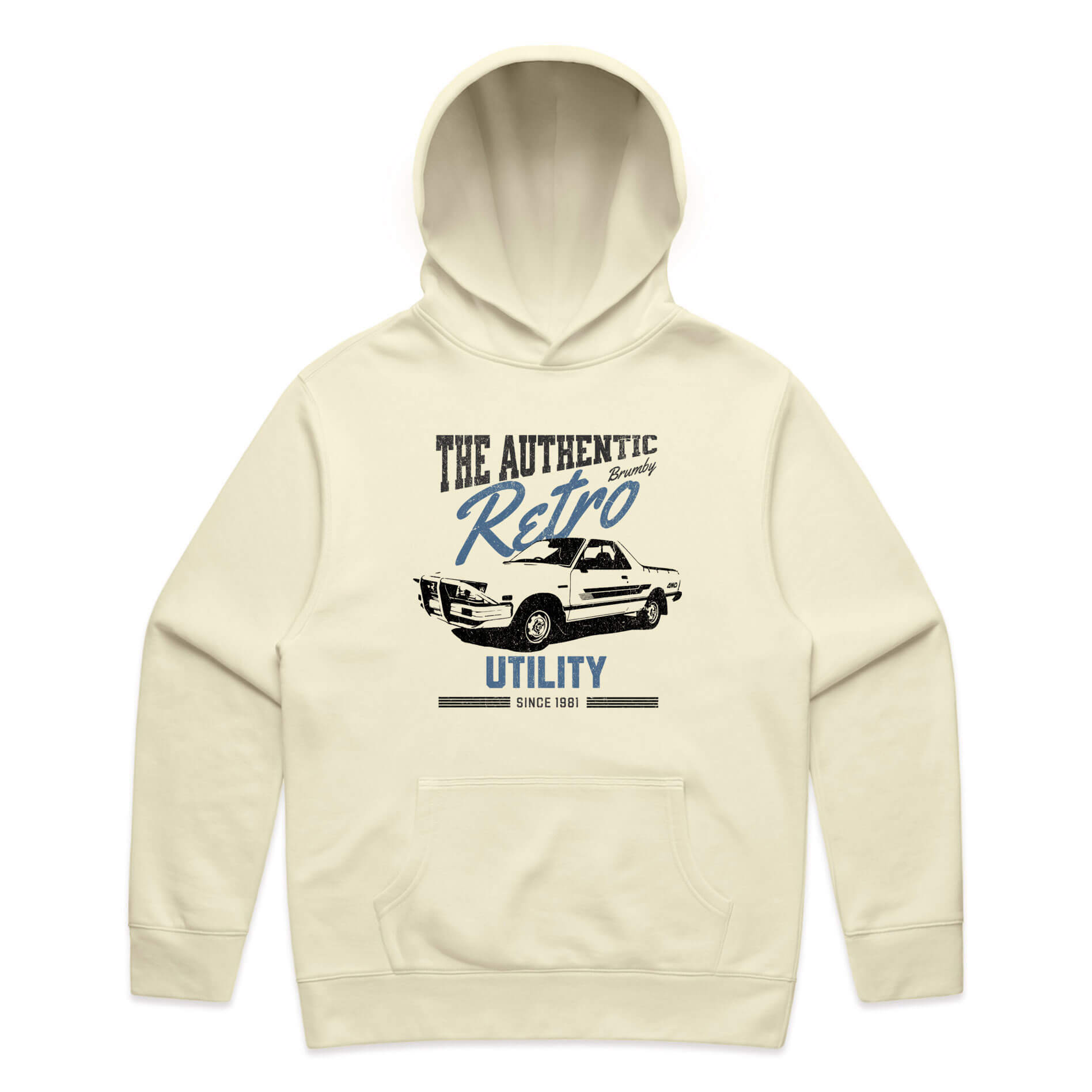 Subaru Brumby Retro Hoodie
