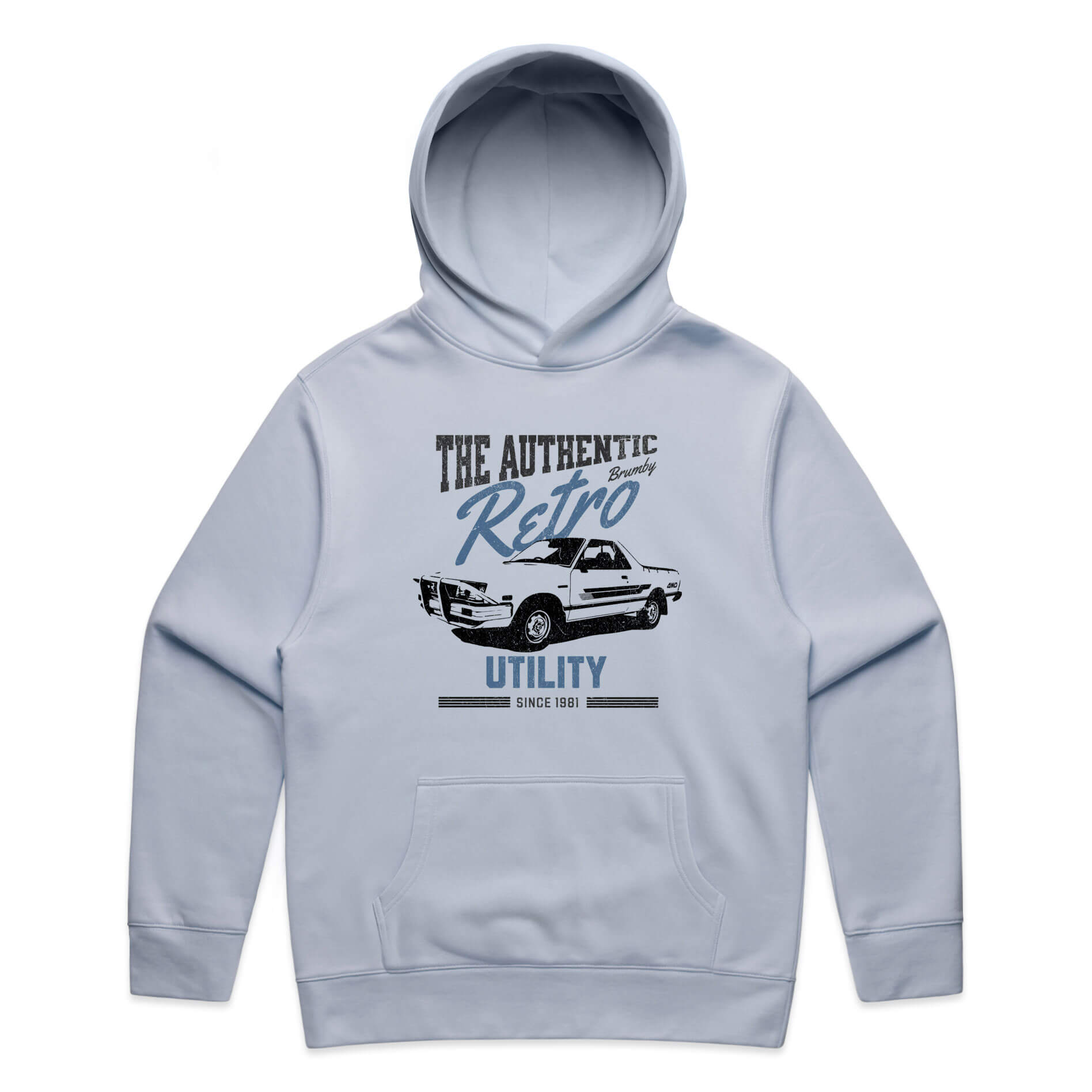 Subaru Brumby Retro Hoodie