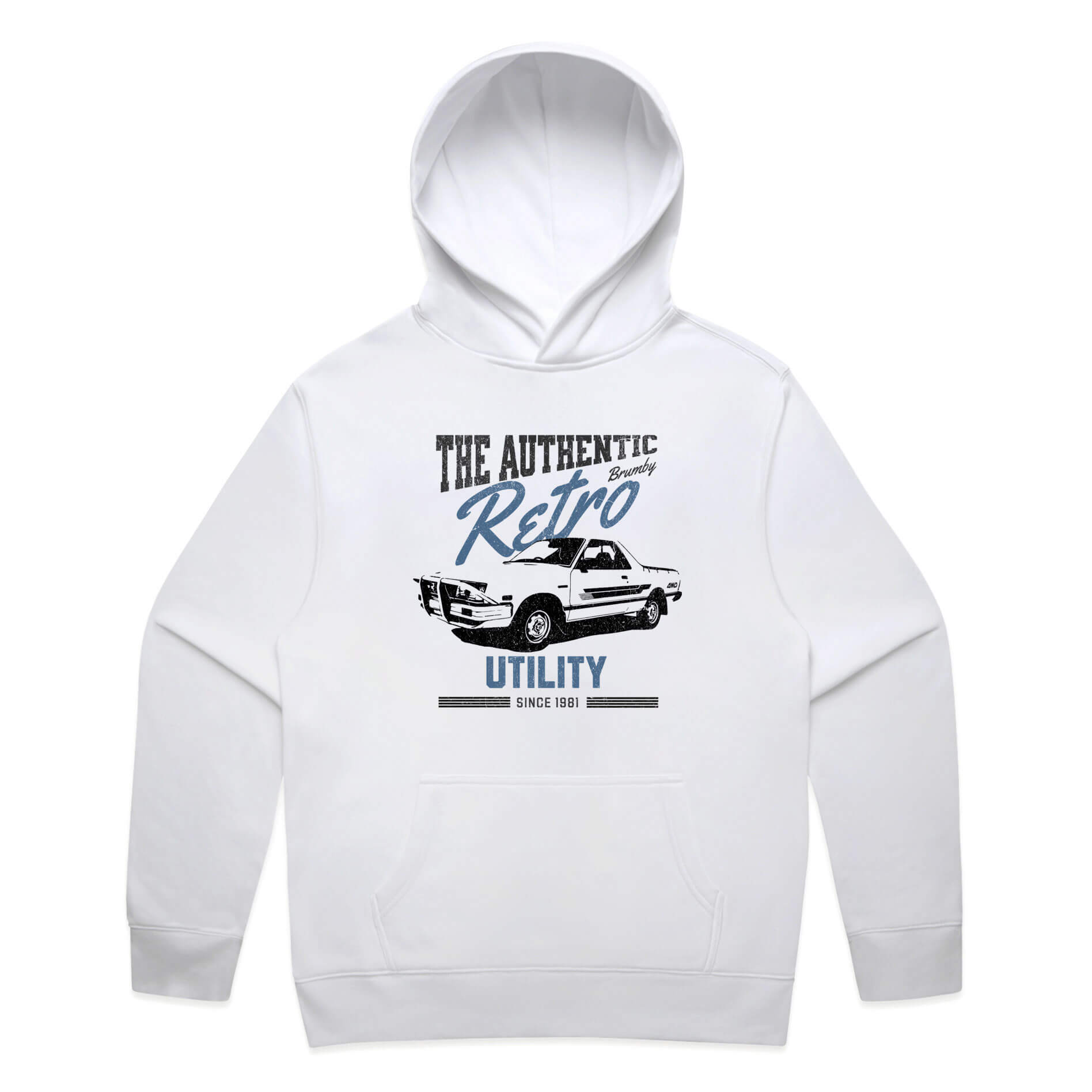 Subaru Brumby Retro Hoodie