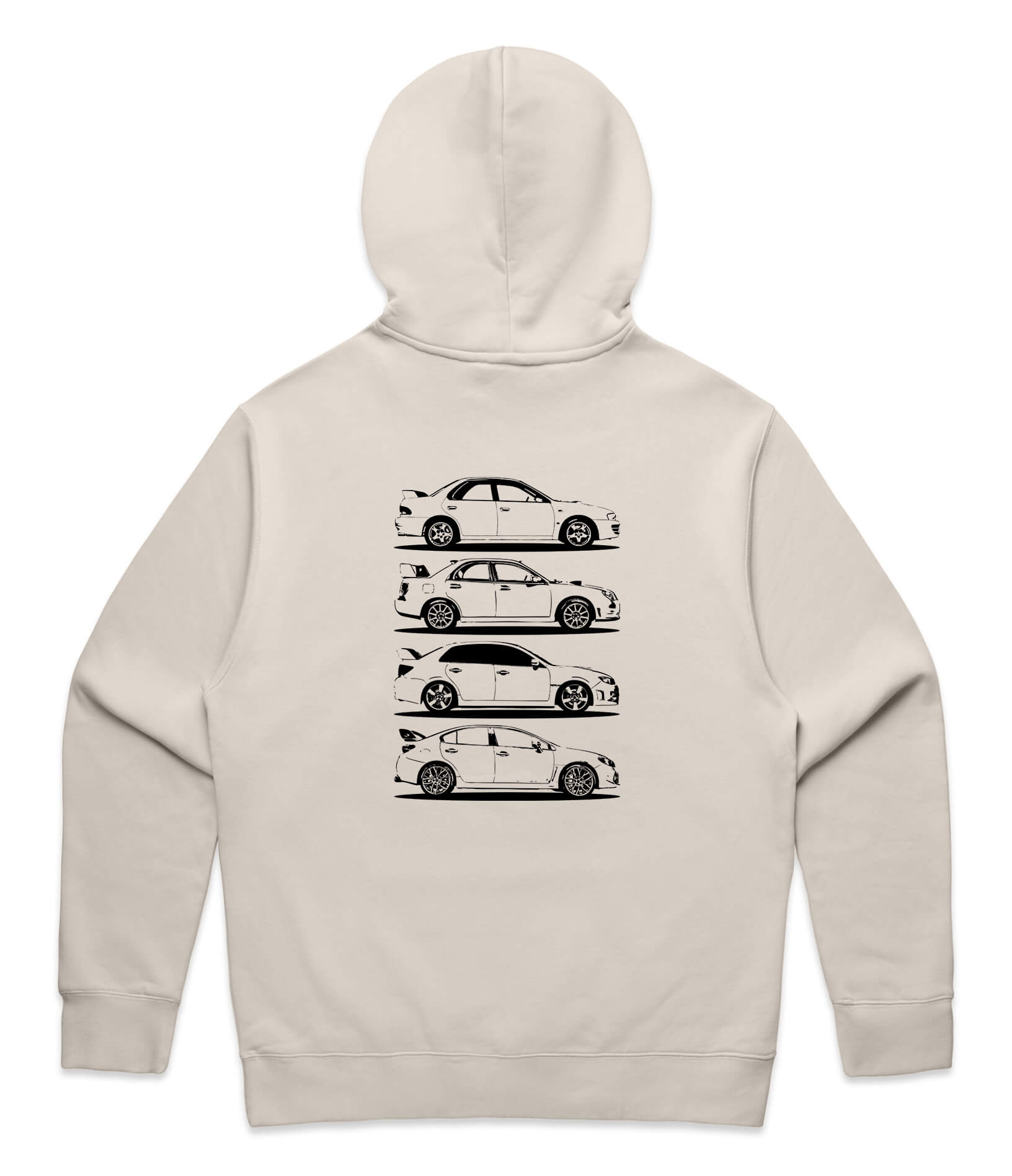 Subaru WRX Generations Hoodie