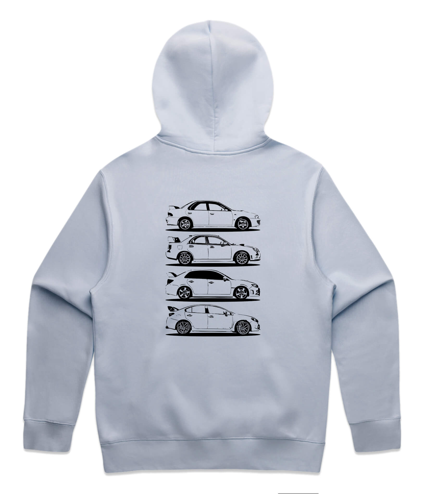 Subaru WRX Generations Hoodie