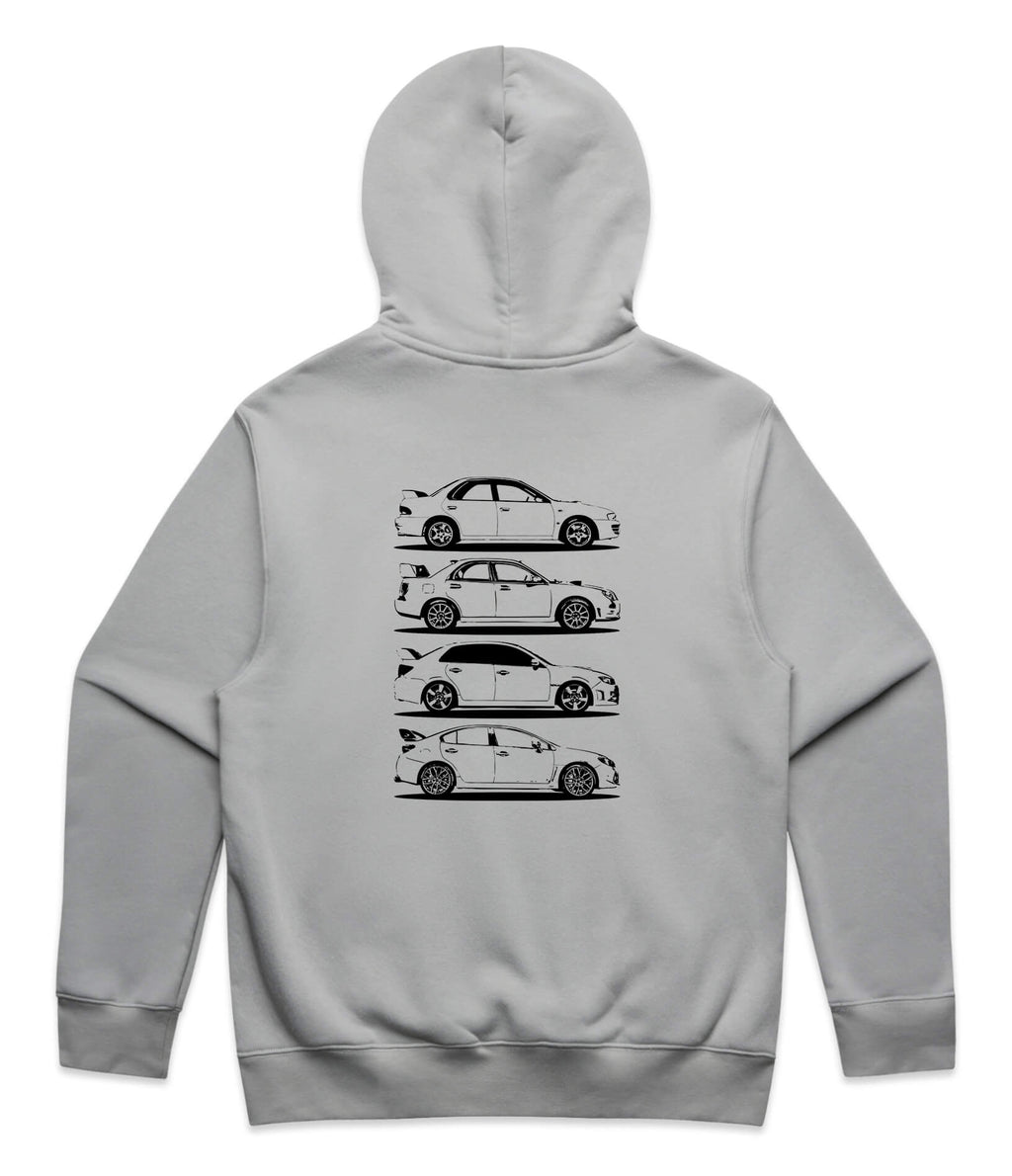 Subaru WRX Generations Hoodie