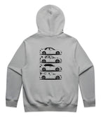 Subaru WRX Generations Hoodie