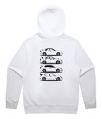 Subaru WRX Generations Hoodie