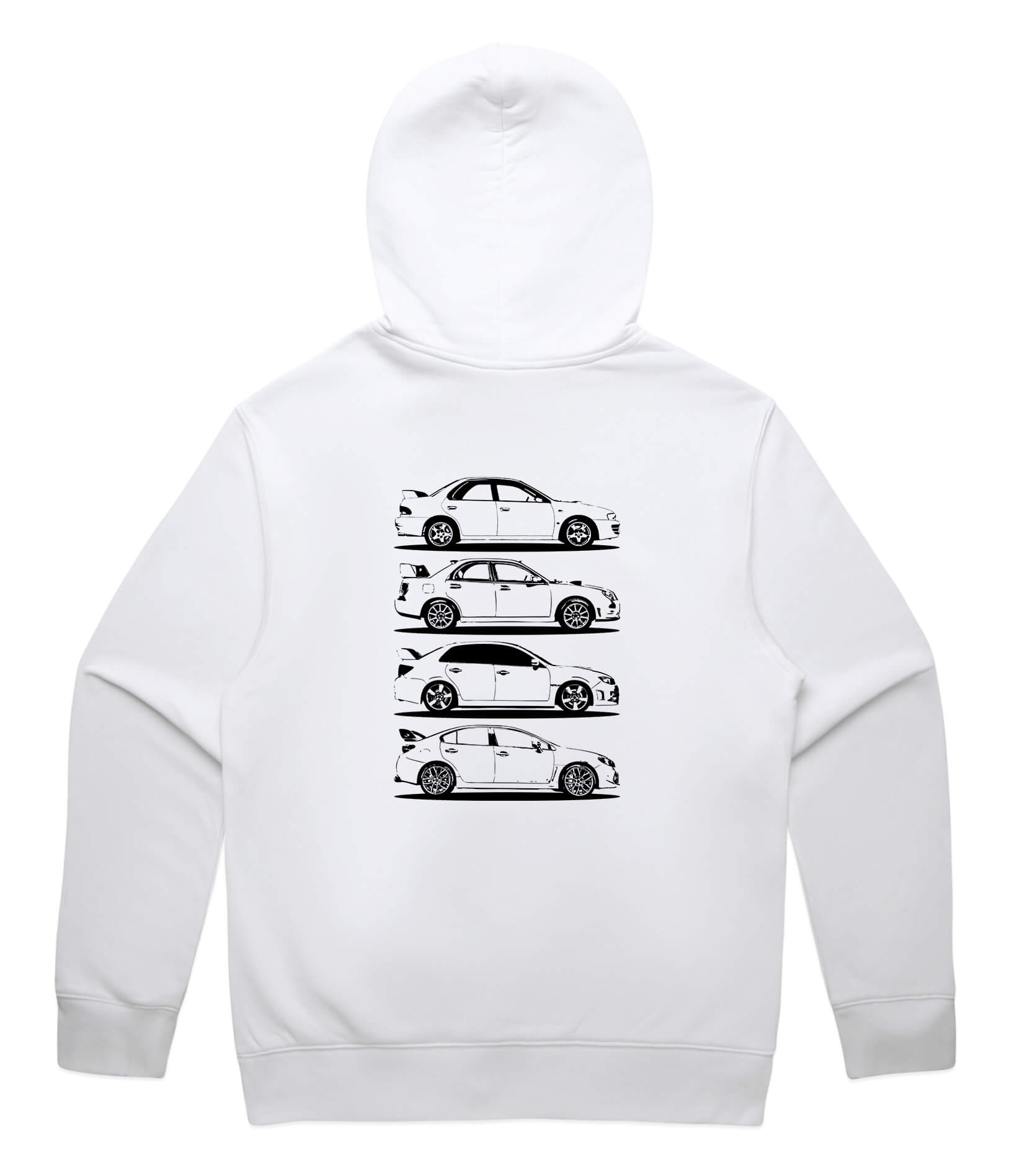 Subaru WRX Generations Hoodie