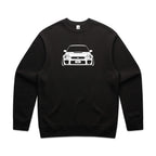 Car with Custom Number Plate Jumper  [Black]