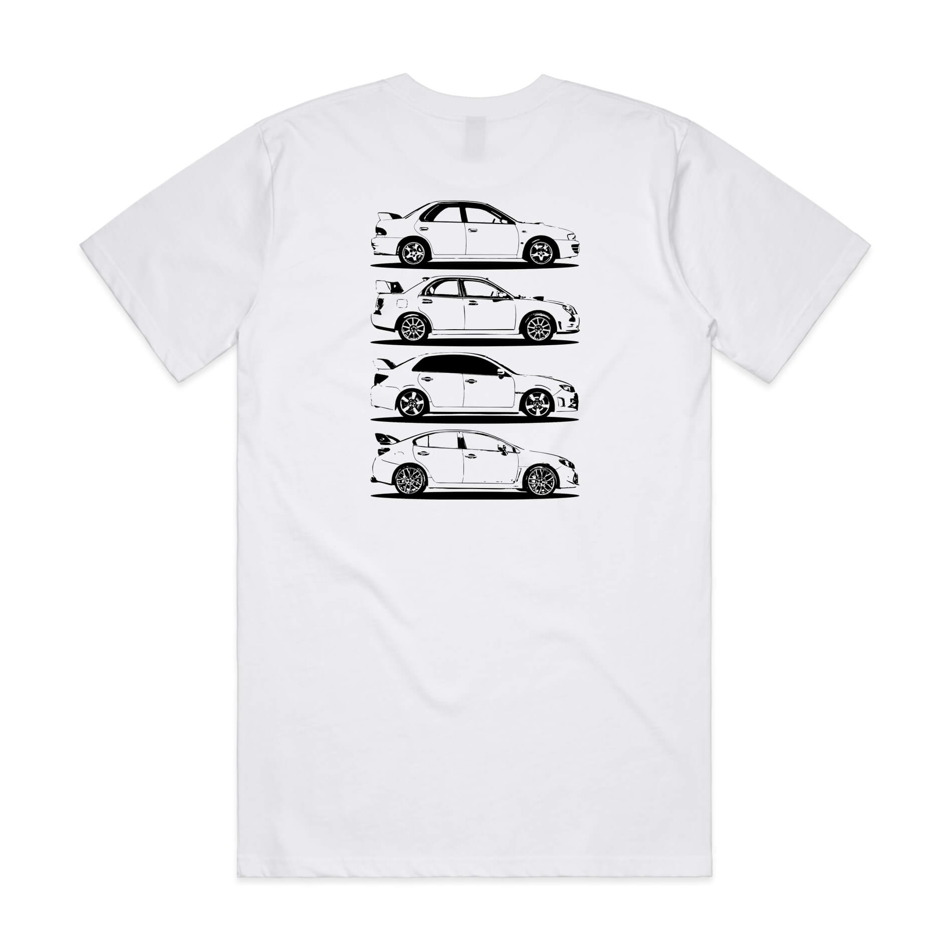 Subaru WRX Generations T-Shirt