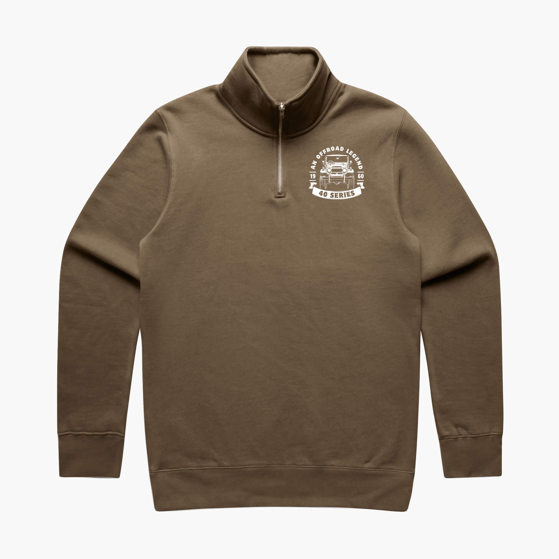 Toyota LandCruiser 40 Series Half Zip Jumper
