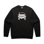 Car with Custom Number Plate Jumper  [Black]