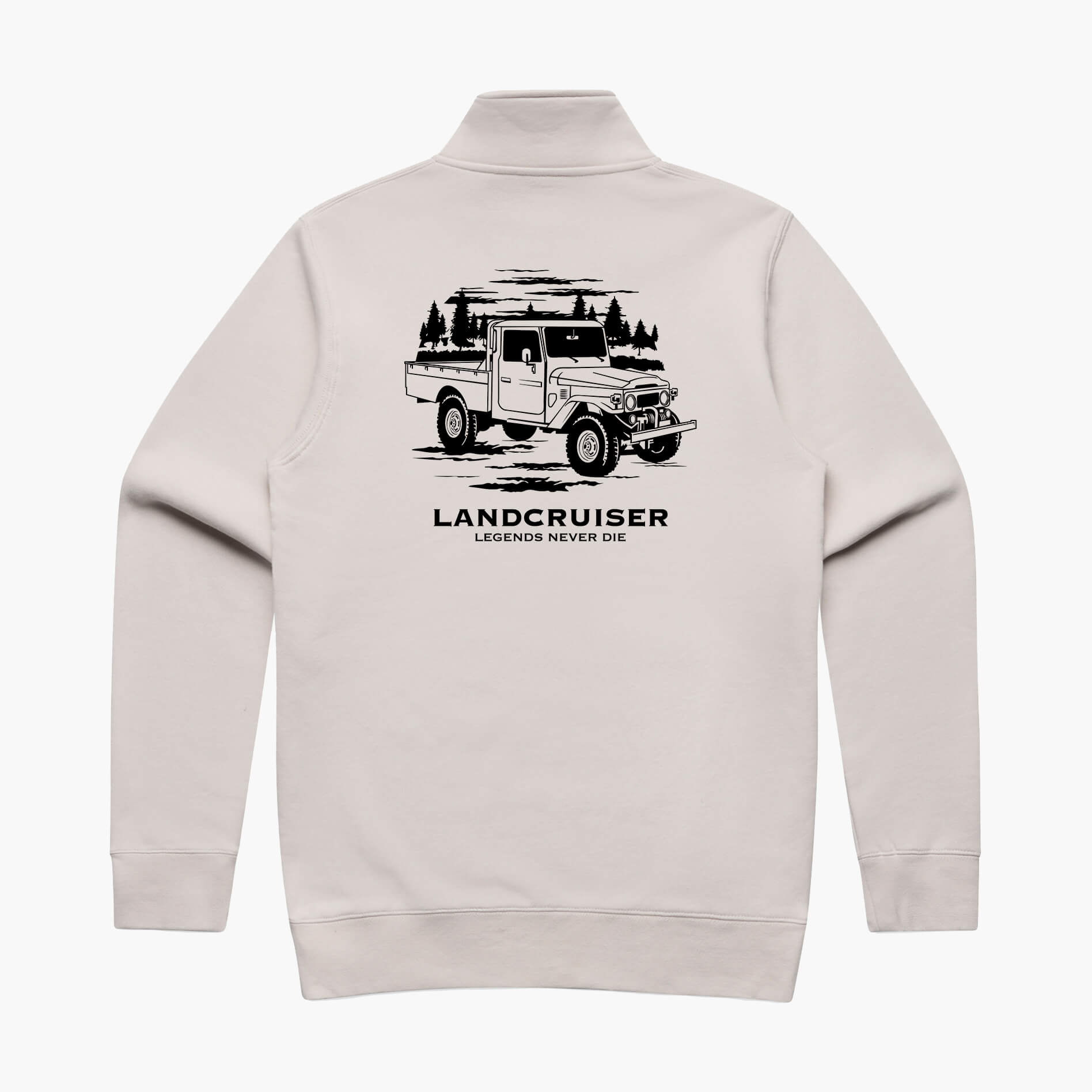 Toyota LandCruiser FJ45 Half Zip Jumper