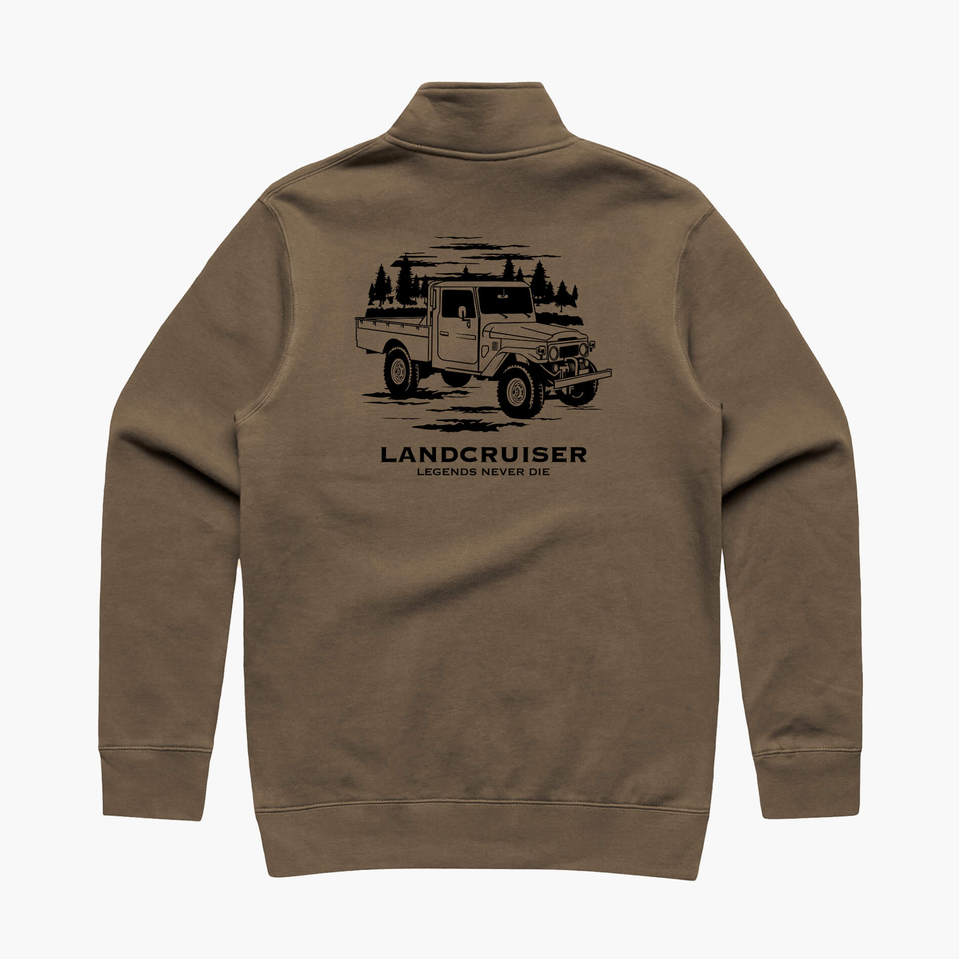 Toyota LandCruiser FJ45 Half Zip Jumper