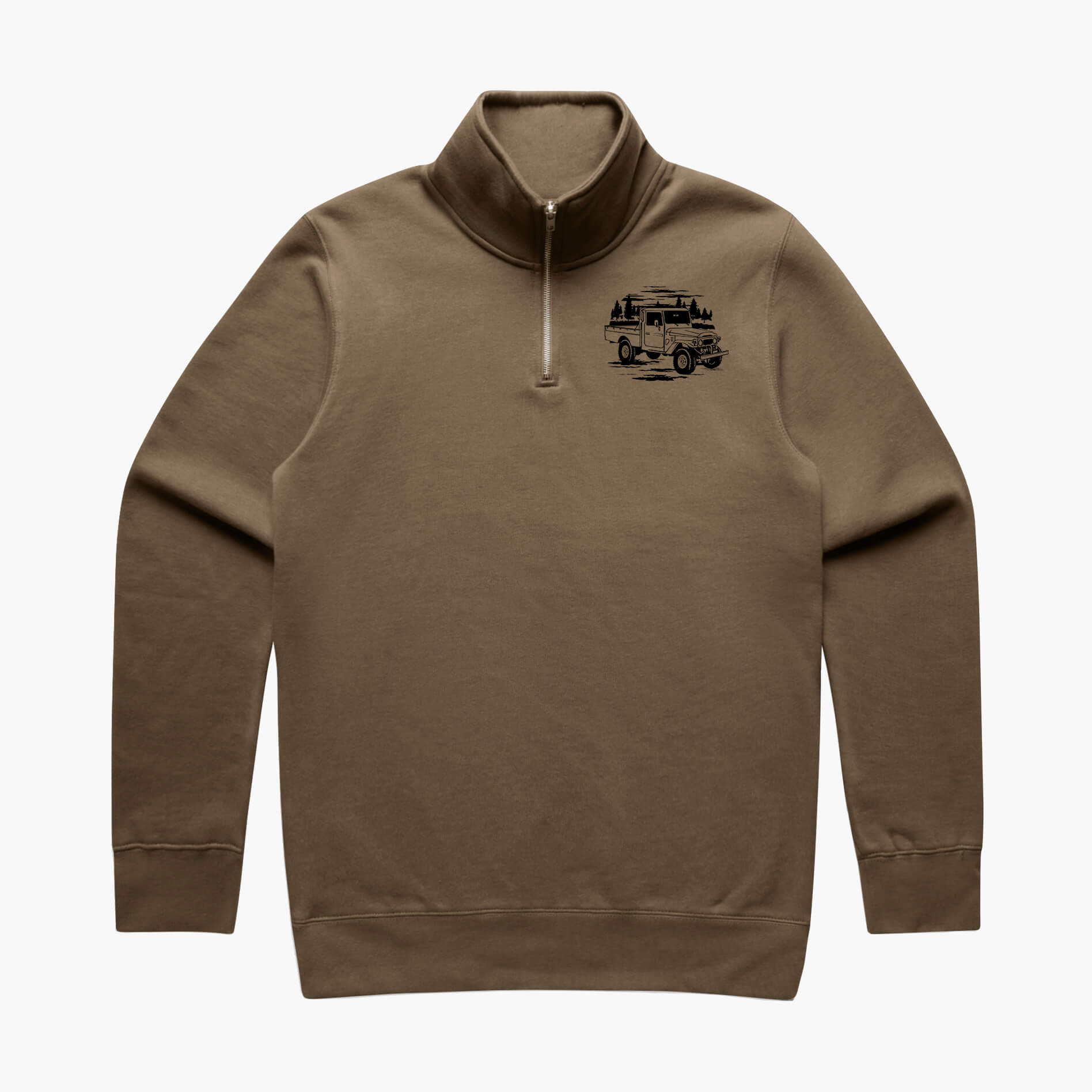 Toyota LandCruiser FJ45 Half Zip Jumper