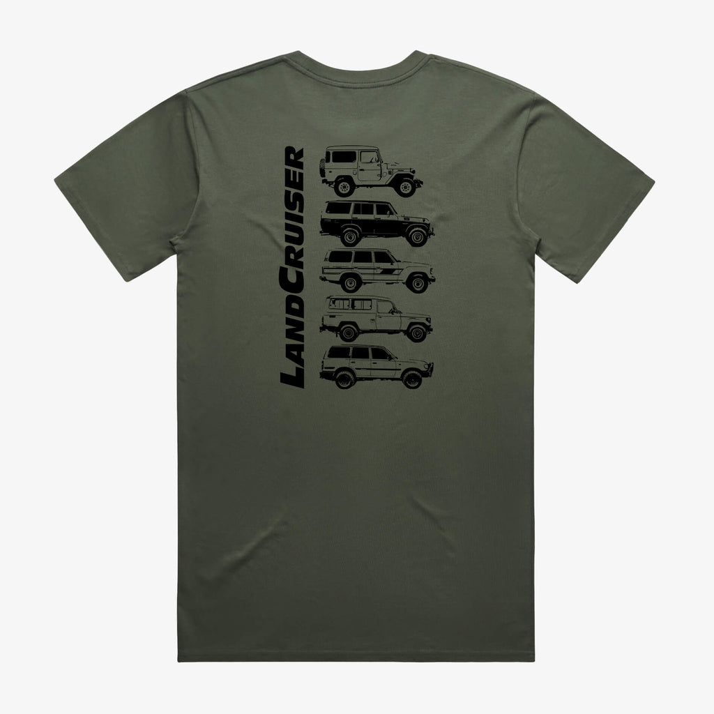 Toyota LandCruiser Generations Outlet T-Shirt