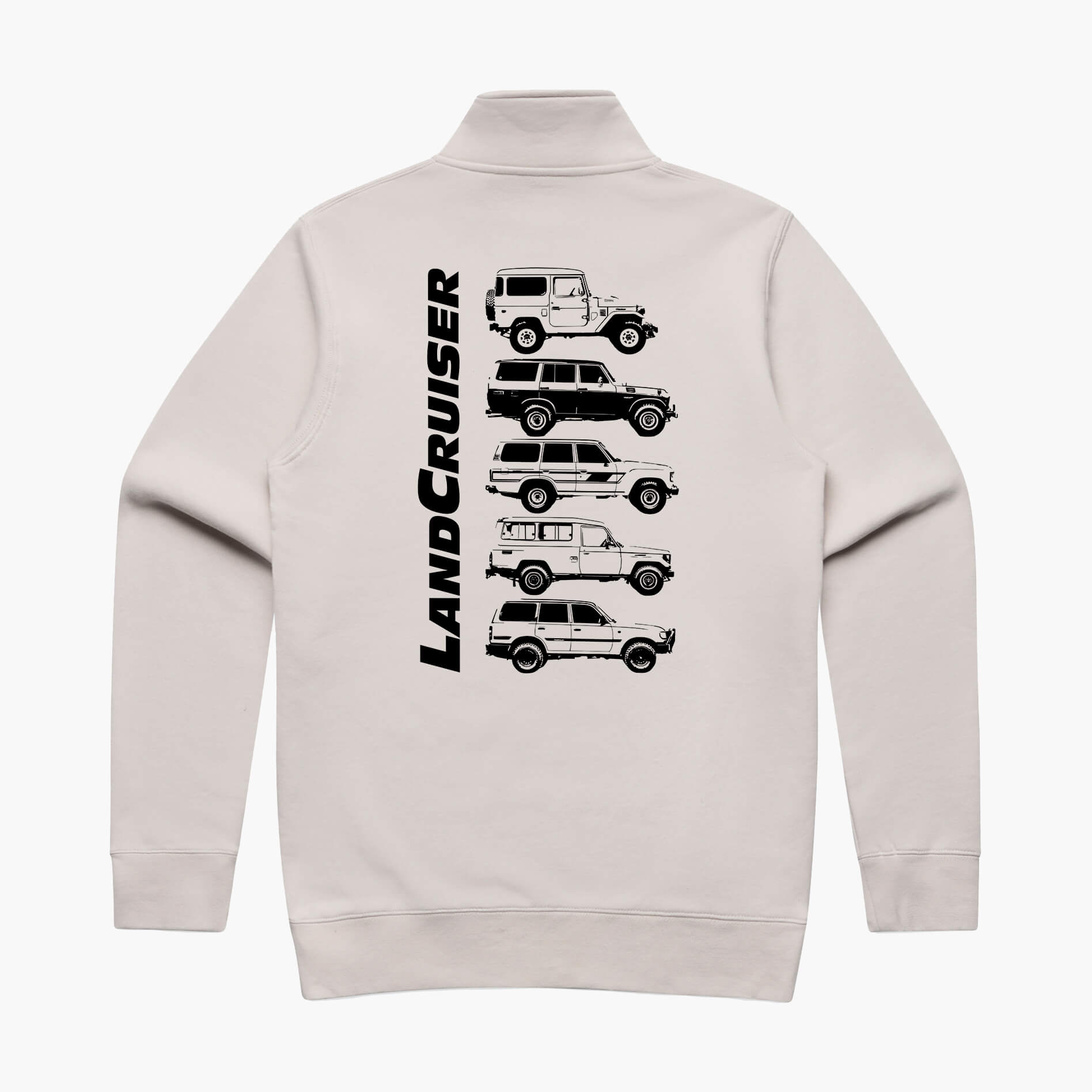 Toyota LandCruiser Generations Half Zip Jumper