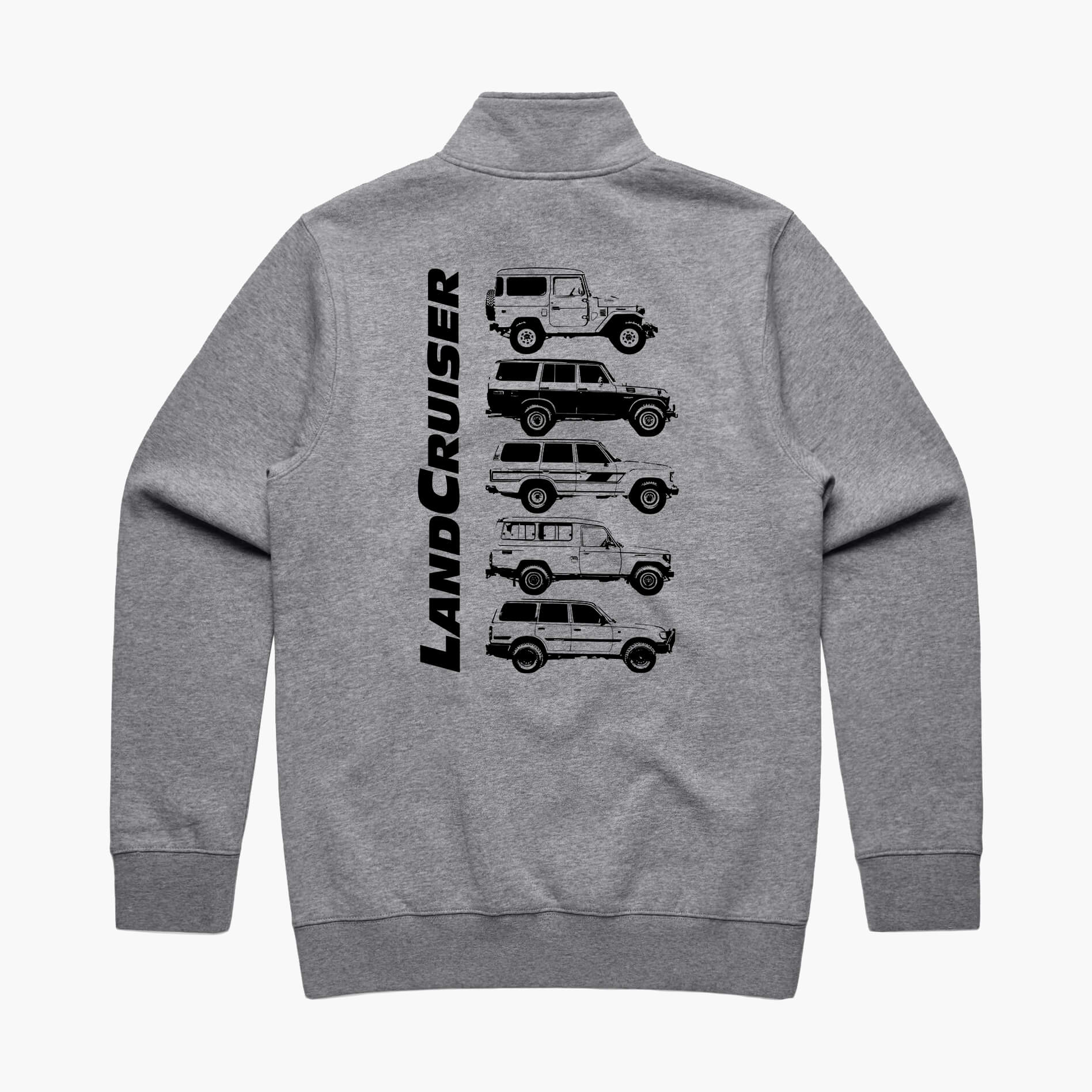 Toyota LandCruiser Generations Half Zip Jumper