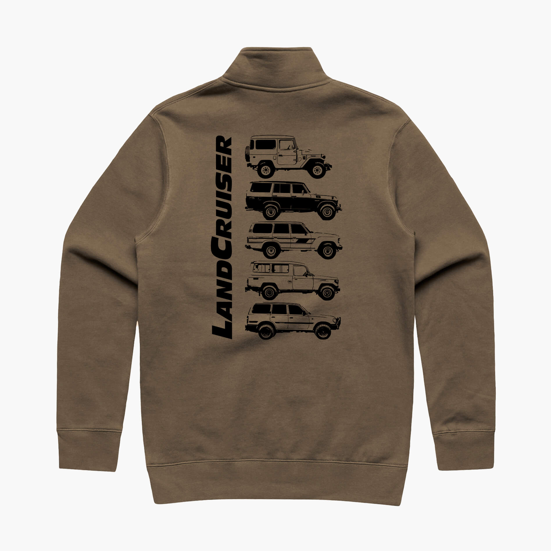 Toyota LandCruiser Generations Half Zip Jumper