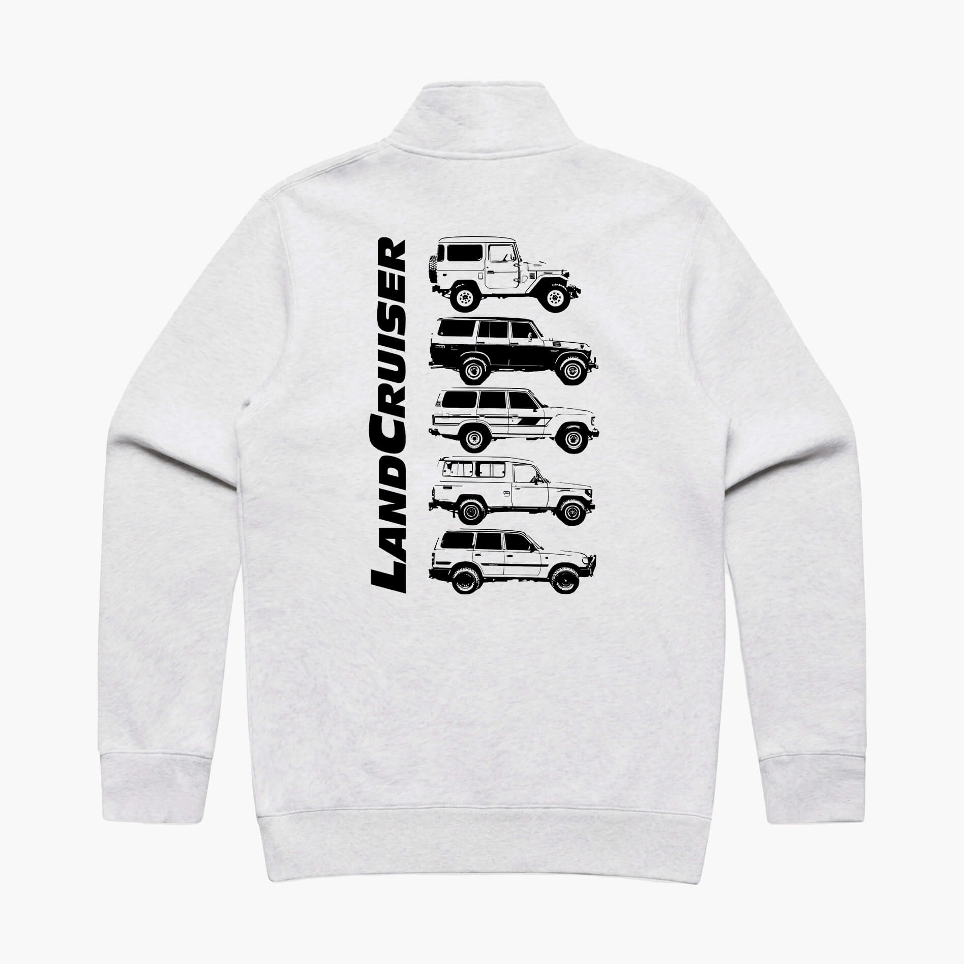 Toyota LandCruiser Generations Half Zip Jumper