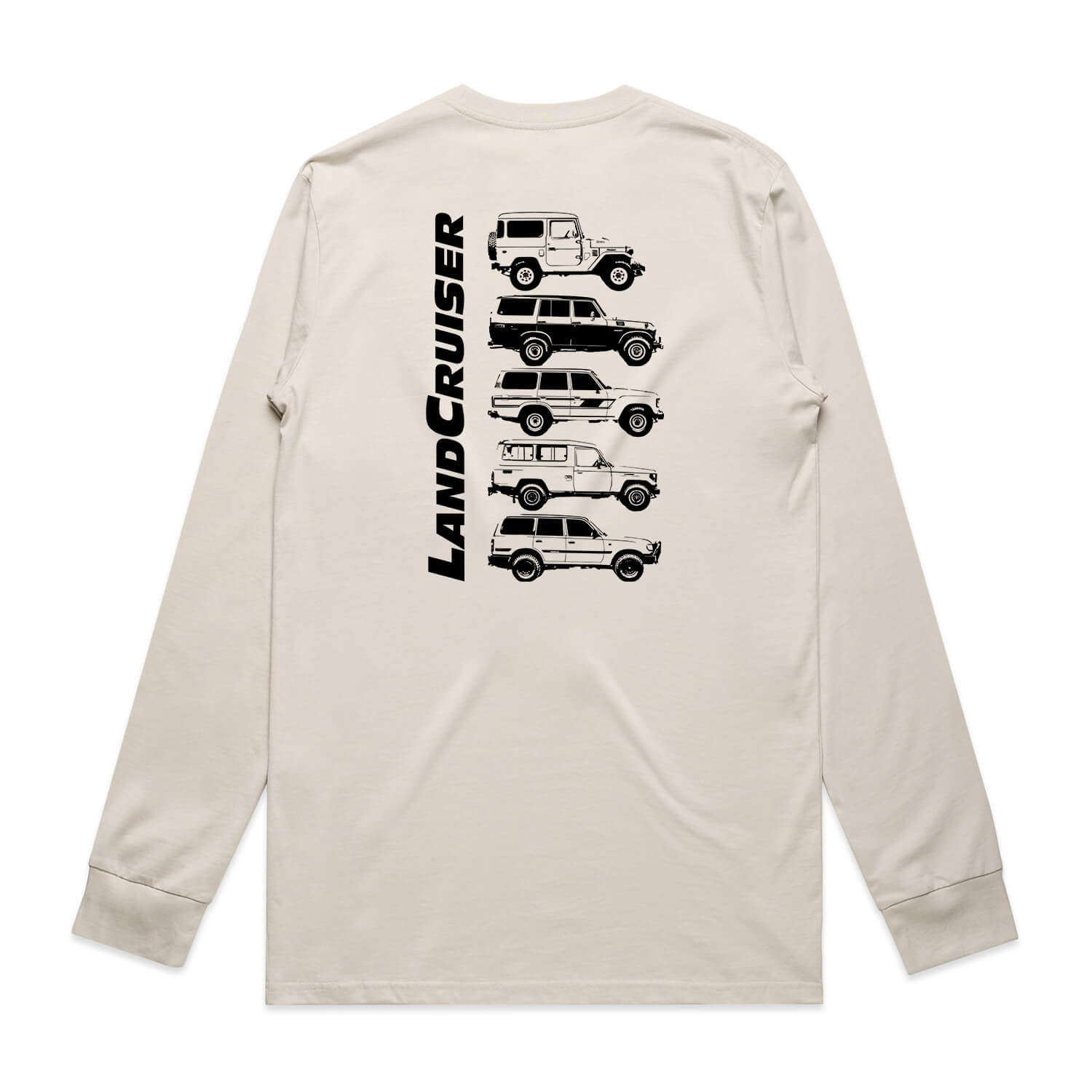 Toyota LandCruiser Generations Longsleeve T-Shirt
