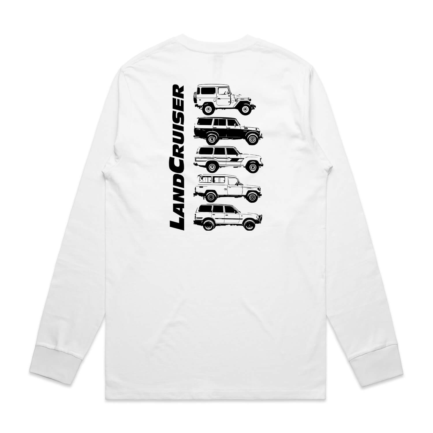 Toyota LandCruiser Generations Longsleeve T-Shirt