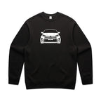 Car with Custom Number Plate Jumper  [Black]