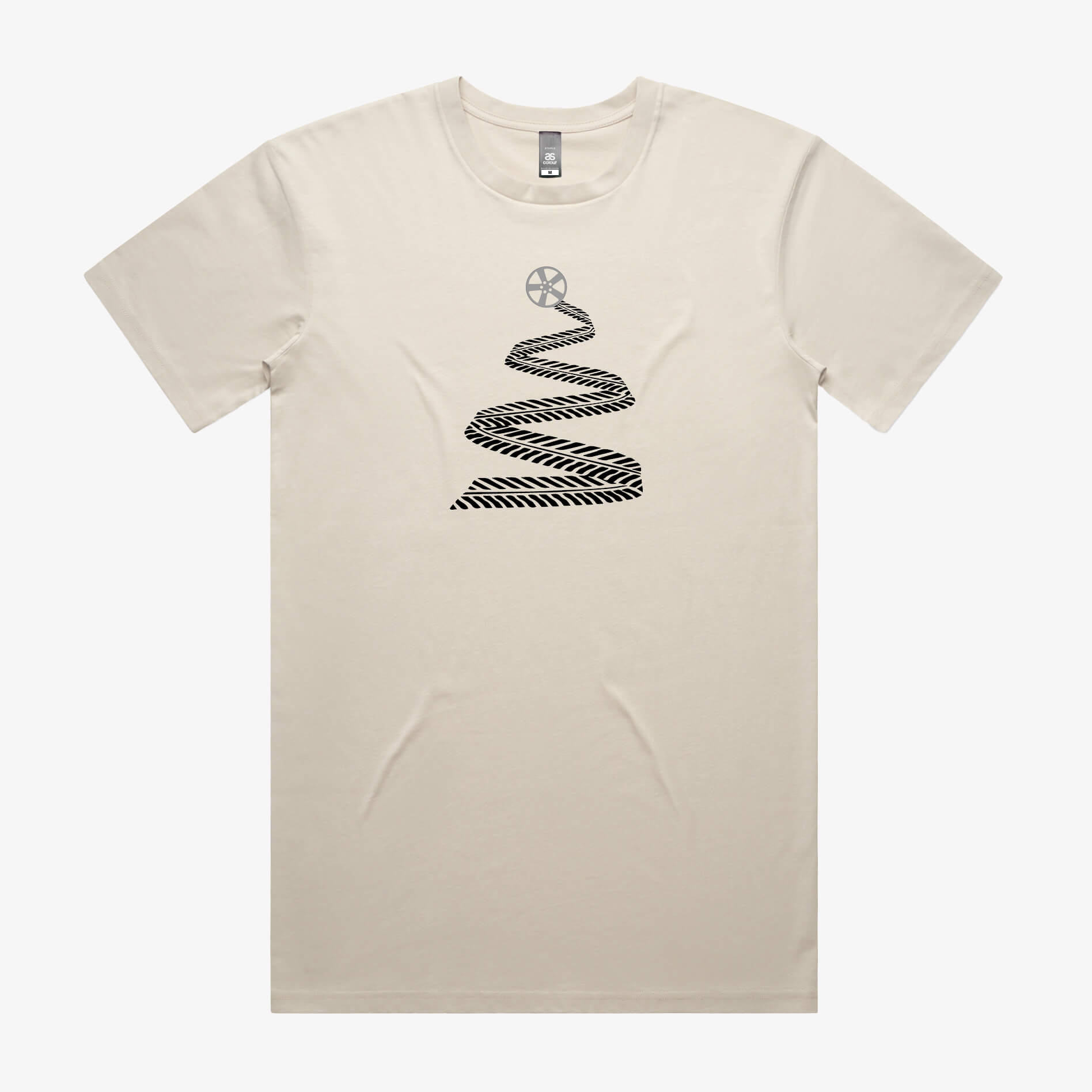 Tyre Tread Christmas Tree T-Shirt