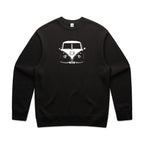 Car with Custom Number Plate Jumper  [Black]