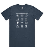 Warning Lights Mens T-Shirt