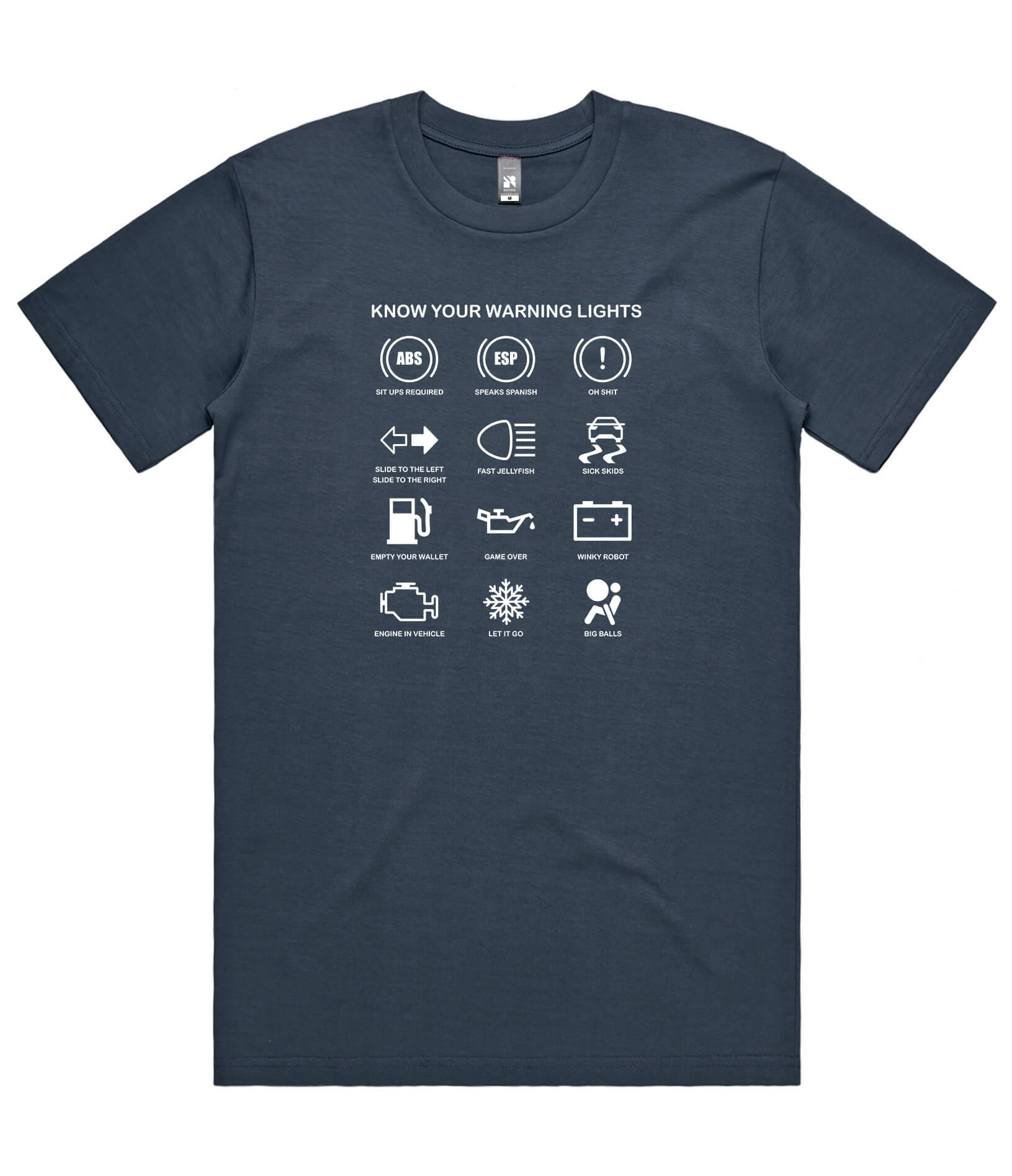 Warning Lights Mens T-Shirt